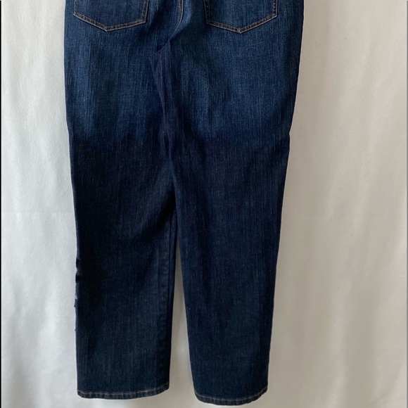 Talbots Size 16 Denim Straight Leg Blue Jeans - Picture 11 of 16